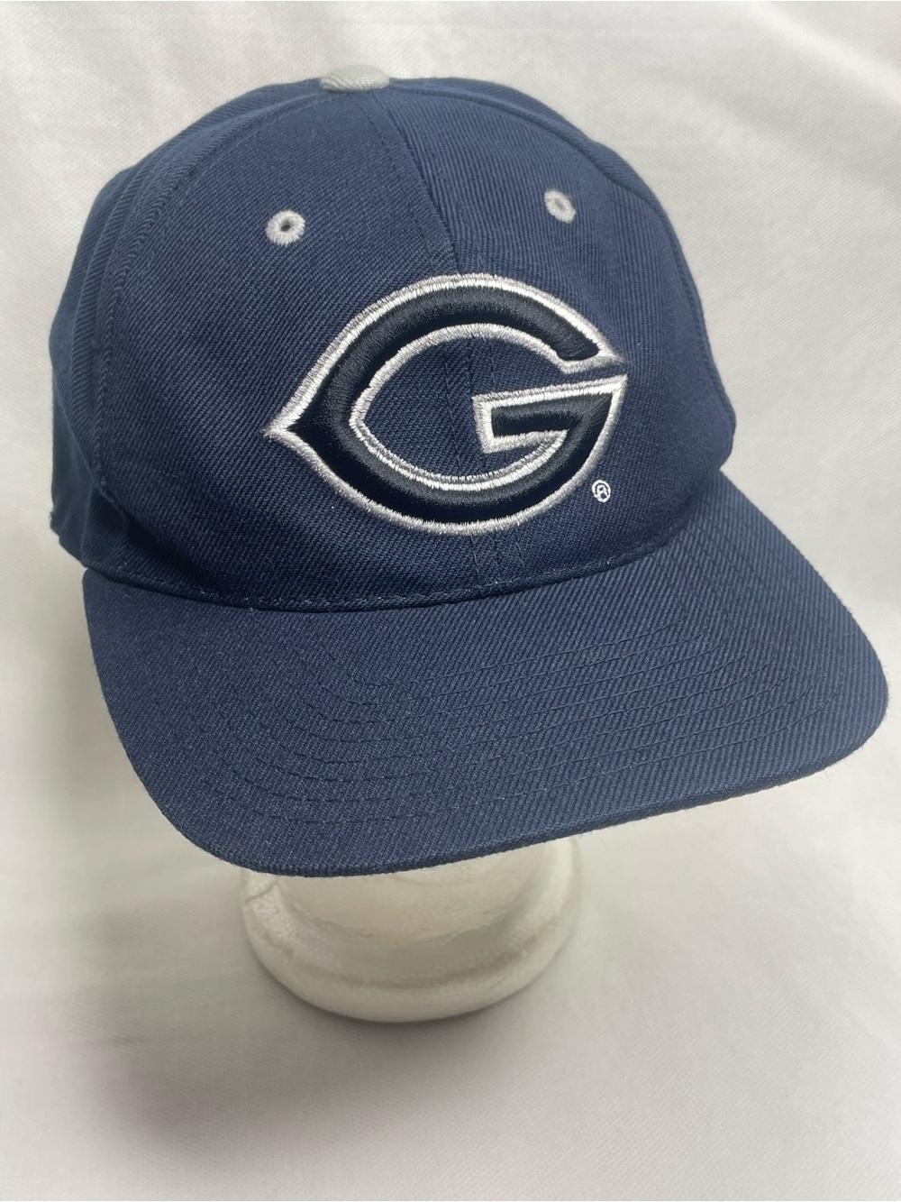 Vintage Georgetown Hoyas Hat Top of the World Classic Navy Fitted Size 6 7/8 Cap